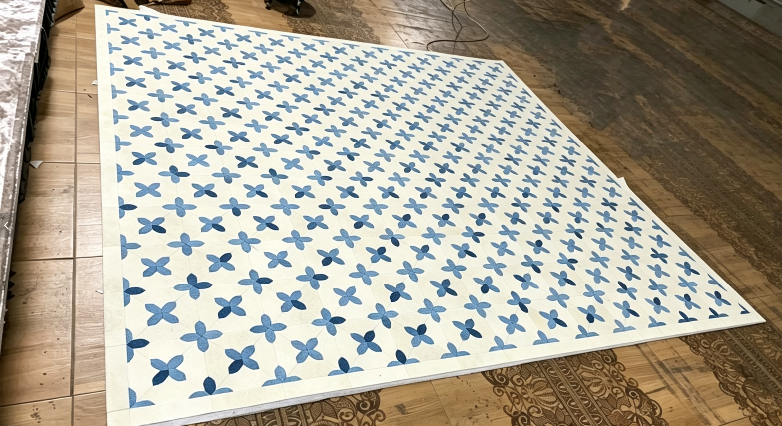Morandi Patchwork Cowhide Rug - Image 4