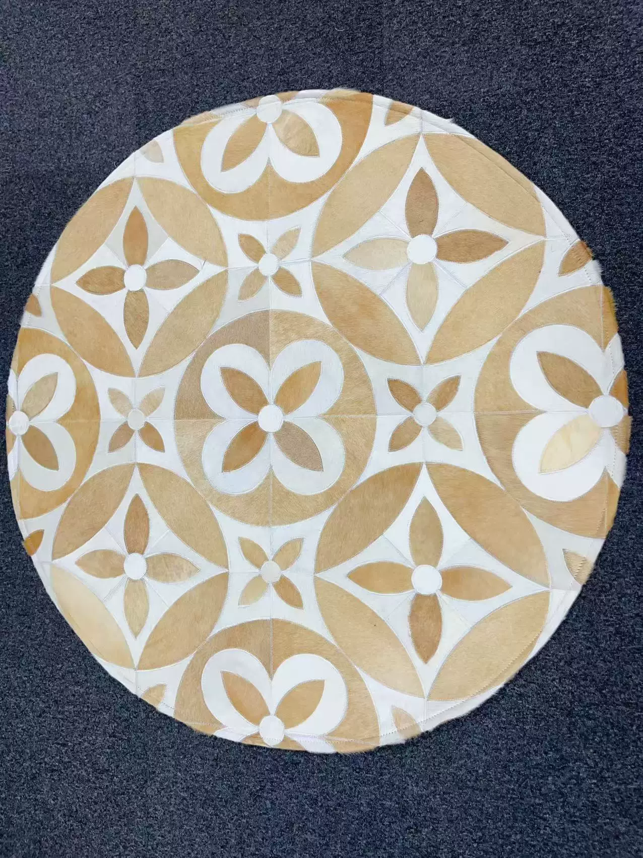 Cream Style Chair Rug - Image 3