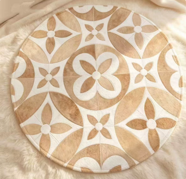Cream Style Chair Rug